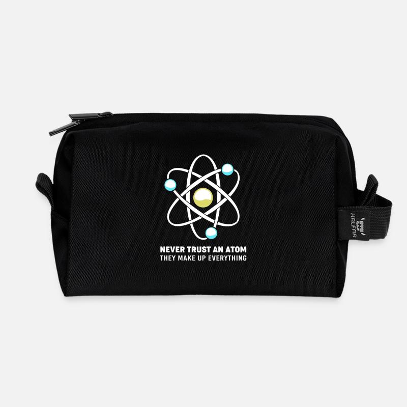 Quantenphysik Quanten Physik Quantensprung - Recycelte Kulturtasche - Schwarz