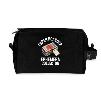 Paper Hoarder Ephemera Collector - Recycelte Kulturtasche - Schwarz - Vorne