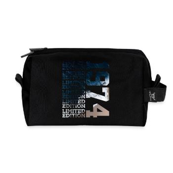 LIMITED EDITION 1974 52 YEARS 52ND BIRTHDAY - Recycled Toiletry Zip Bag - black - Front