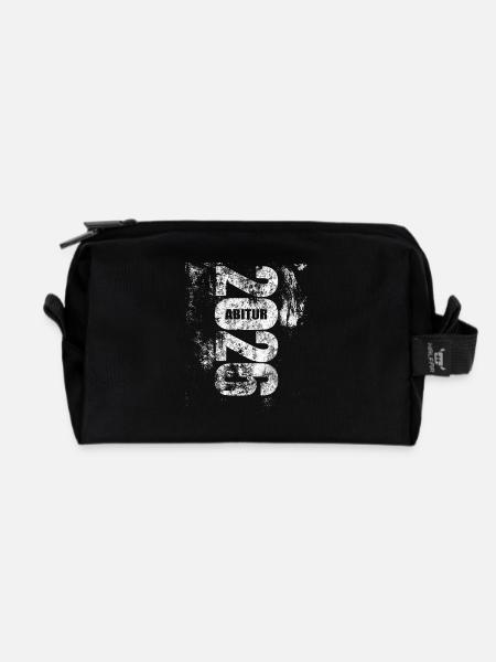 Abi 2026 - Abitur - Geschenk - Recycelte Kulturtasche - Schwarz