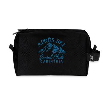 Après Ski Social Club Carinthia - Recycled Toiletry Zip Bag - black - Front
