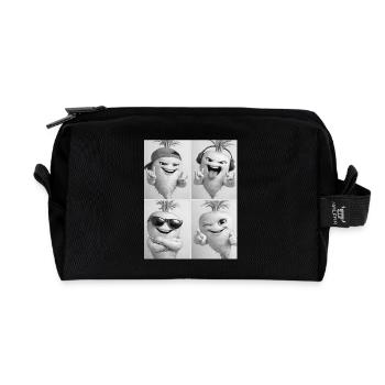 Turnip - Recycelte Kulturtasche - Schwarz - Vorne