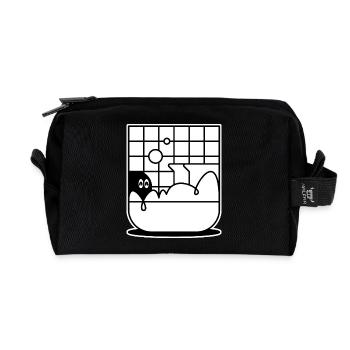 Tub Thug - Recycelte Kulturtasche - Schwarz - Vorne