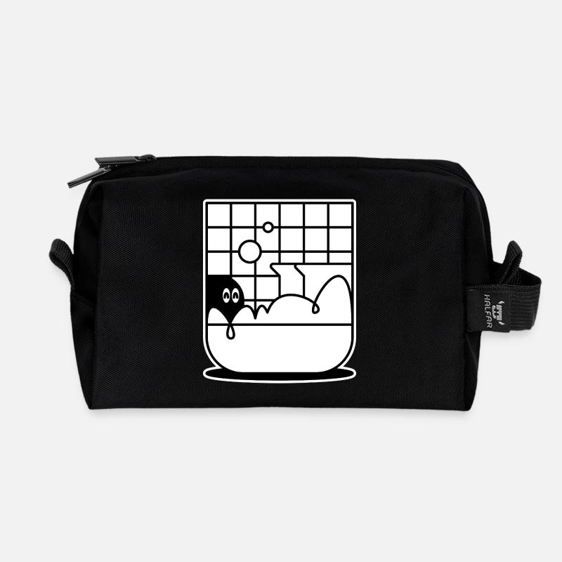 Tub Thug - Recycelte Kulturtasche - Schwarz