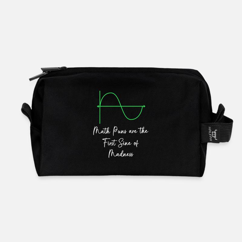 Mathematiker Mathe mathematisch Mathematik - Recycelte Kulturtasche - Schwarz
