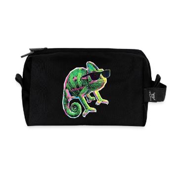 Chameleon Sunglasses - Recycled Toiletry Zip Bag - black - Front
