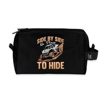 UTV Tout-Terrain Boy Men 4 Wheels Side by Side - Trousse de toilette en tissu recyclé - noir - Devant