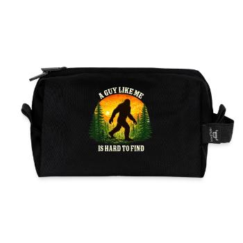 Bigfoot Sasquatch Yeti Cryptid Creatures Big Foot - Recycelte Kulturtasche - Schwarz - Vorne