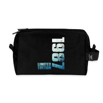 29. Geburtstag Mann Frau 29 Jahre alt 1997 Geschenk - Recycelte Kulturtasche - Schwarz - Vorne