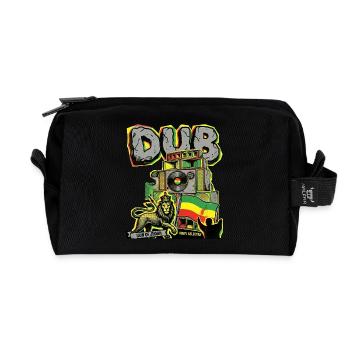 Dub Reggae Stein - Recycelte Kulturtasche - Schwarz - Vorne