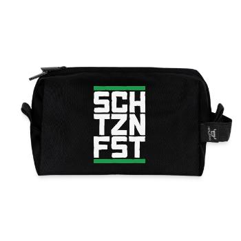 Schützenfest , Schützenverein - Recycelte Kulturtasche - Schwarz - Vorne