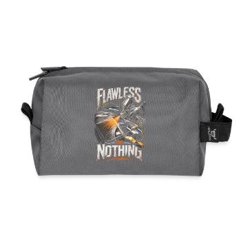 Peintre de véhicules Peintre de voitures Peintre - Trousse de toilette en tissu recyclé - anthracite - Devant