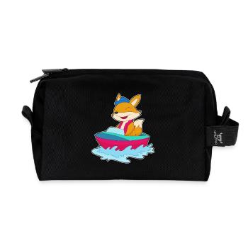 Petit bateau Fox - Trousse de toilette en tissu recyclé - noir - Devant