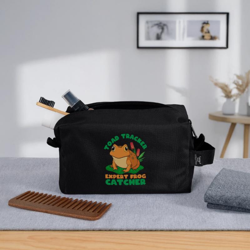 Frog Catcher Toad Tracker Expert Frog Recycelte Kulturtasche