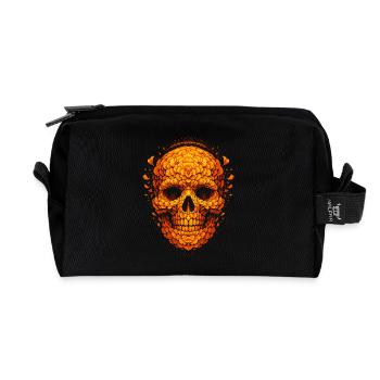 Dia De Los Muertos - Recycelte Kulturtasche - Schwarz - Vorne