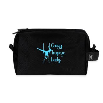 Crazy Trapeze Lady Circus Performer Costume Gifts - Recycelte Kulturtasche - Schwarz - Vorne