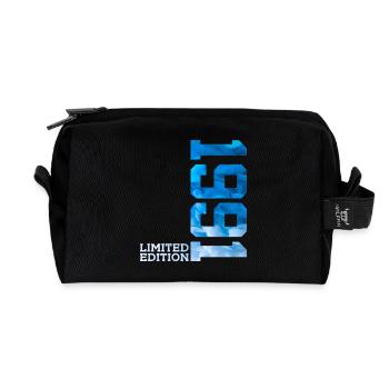 35. GEBURTSTAG LIMITED EDITION 1991 - Recycelte Kulturtasche - Schwarz - Vorne