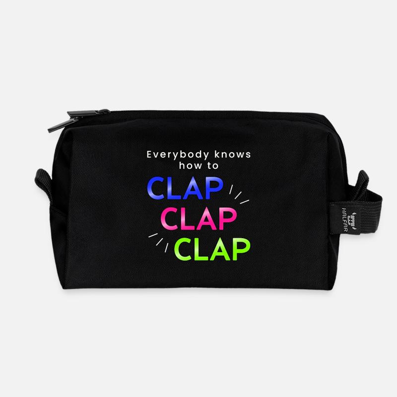 Käärijä Eurodab - Recycled Toiletry Zip Bag - black