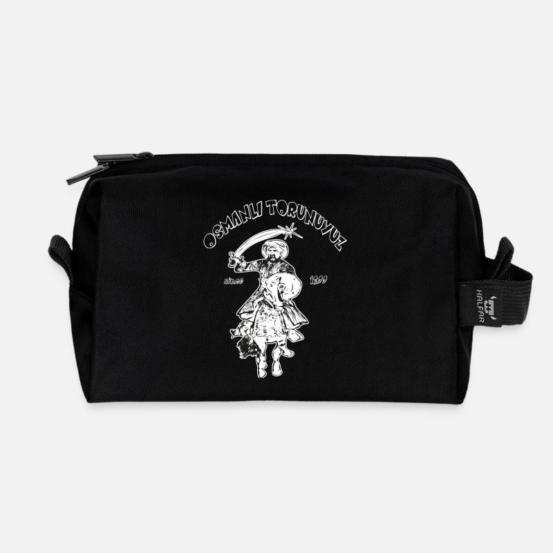 Osmanli TORUNUYUZ - Recycelte Kulturtasche - Schwarz