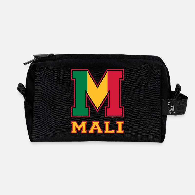Athletic Mali - Trousse de toilette en tissu recyclé - noir