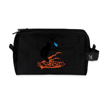 Disc Dog - Trousse de toilette en tissu recyclé - noir - Devant