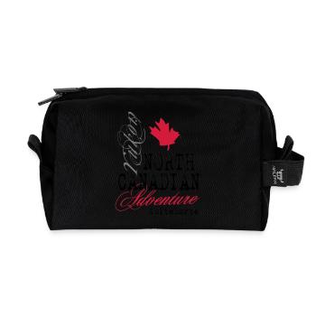 North Canadian Adventure - Recycelte Kulturtasche - Schwarz - Vorne