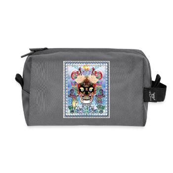 Crâne de mer - Trousse de toilette en tissu recyclé - anthracite - Devant