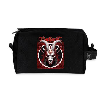 Baphomet - Recycelte Kulturtasche - Schwarz - Vorne