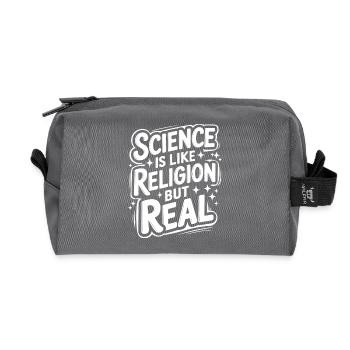 Atheismus Atheist Anti-Religion Agnostiker - Recycelte Kulturtasche - Anthrazit - Vorne