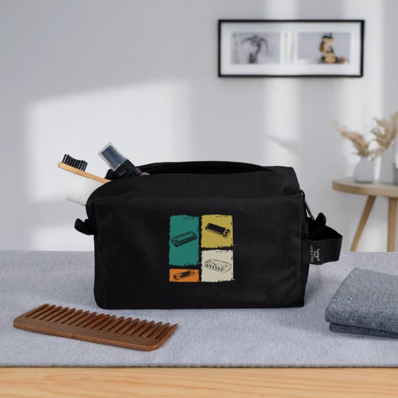Harmonica Harmonica Trousse de toilette en tissu recyclé