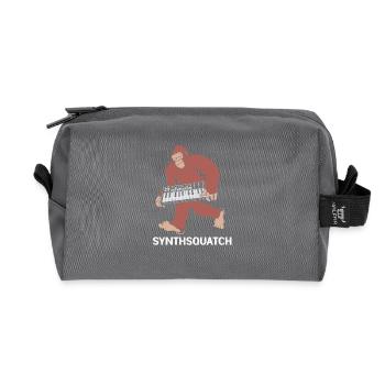Djing Label Keyboard DJ - Recycelte Kulturtasche - Anthrazit - Vorne