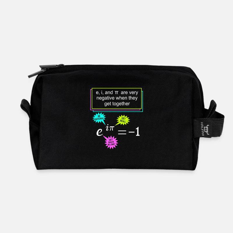 Mathematiker Mathe mathematisch Mathematik - Recycelte Kulturtasche - Schwarz