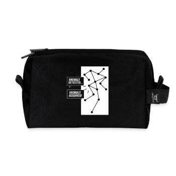 Paranormal Geist Geister Gespenst gespenstisch - Recycelte Kulturtasche - Schwarz - Vorne