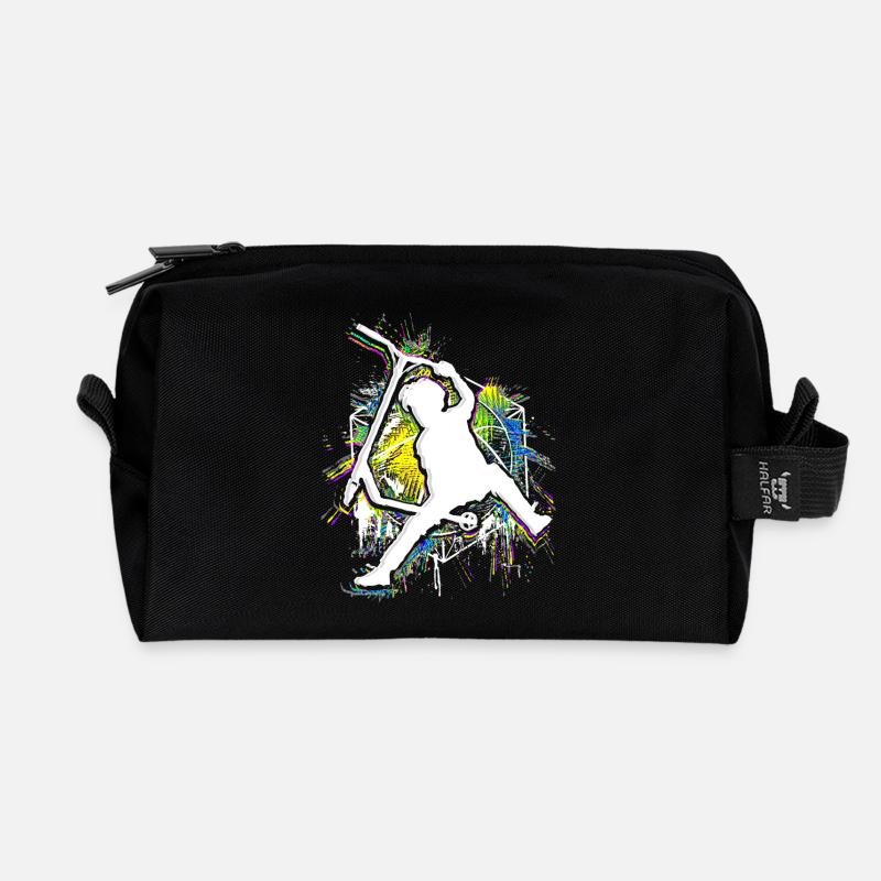 Scooters Scooters Stunt Scooters & Scooters - Recycled Toiletry Zip Bag - black