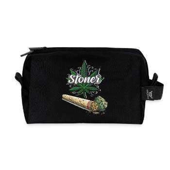 Stoner - Trousse de toilette en tissu recyclé - noir - Devant