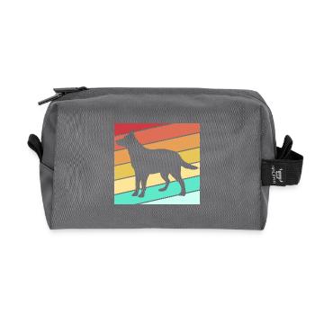 Australian Cattle Dog - Recycelte Kulturtasche - Anthrazit - Vorne