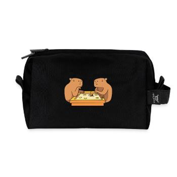 Hanukah Hanukkah Chanukkah - Recycelte Kulturtasche - Schwarz - Vorne