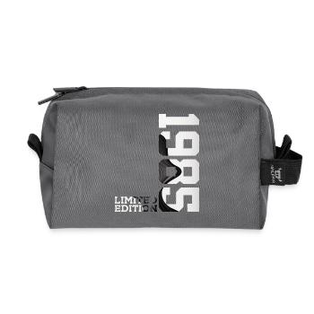 LIMITED EDITION 1985 41. GEBURTSTAG - Recycelte Kulturtasche - Anthrazit - Vorne