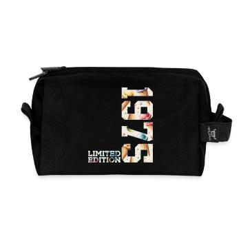 LIMITED EDITION 1975 51 JAHRE EIS 51. GEBURTSTAG - Recycled Toiletry Zip Bag - black - Front
