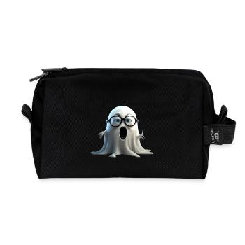 Geist - Recycelte Kulturtasche - Schwarz - Vorne