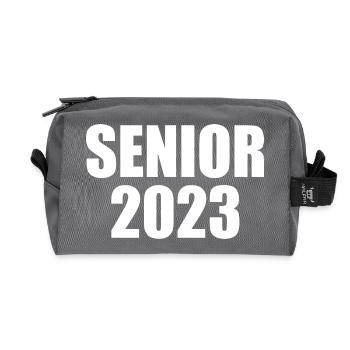 Senior 2023 - Recycelte Kulturtasche - Anthrazit - Vorne