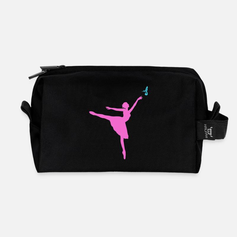 Dancer - Recycelte Kulturtasche - Schwarz
