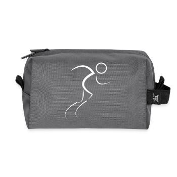 Marathon Marathonlauf - Trousse de toilette en tissu recyclé - anthracite - Devant