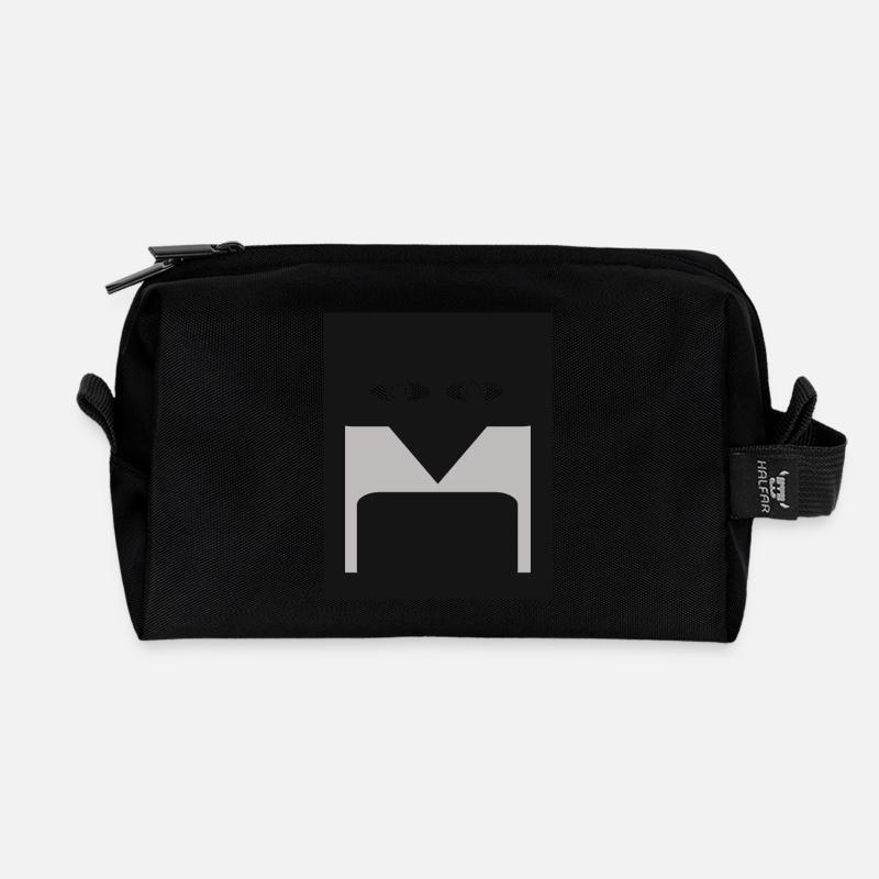Tabby - Trousse de toilette en tissu recyclé - noir