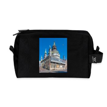 Notre Dame de Bon Secours Chapel Montréal Québec - Recycled Toiletry Zip Bag - black - Front