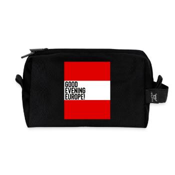 Österreich Eurovision Song Contest - Recycelte Kulturtasche - Schwarz - Vorne