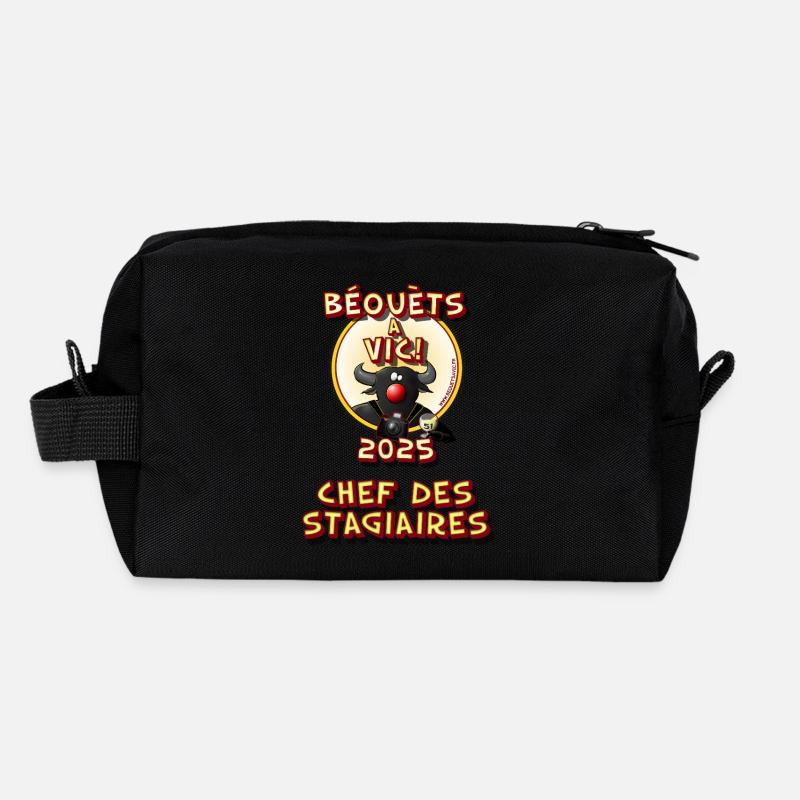beouets Chef des Stagiaires 2025 Trousse de toilette en tissu recyclé