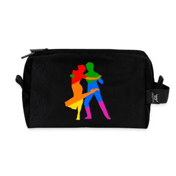Gay Tango Argentino - Trousse de toilette en tissu recyclé - noir - Devant