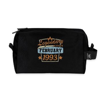 Légendaire depuis février 1993 Retro 30 ans - Trousse de toilette en tissu recyclé - noir - Devant