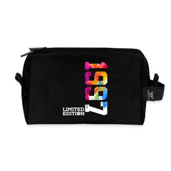 29TH BIRTHDAY LIMITED EDITION 1997 - Recycled Toiletry Zip Bag - black - Front